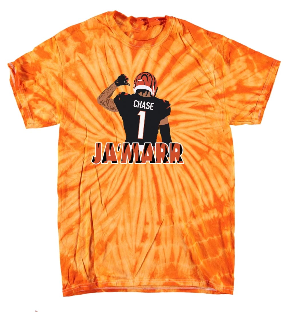 tie dye bengals shirt