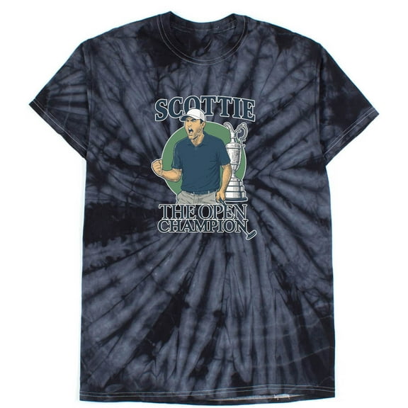 TIE-DYE Scottie Scheffler Open Champion Shirt T-Shirt
