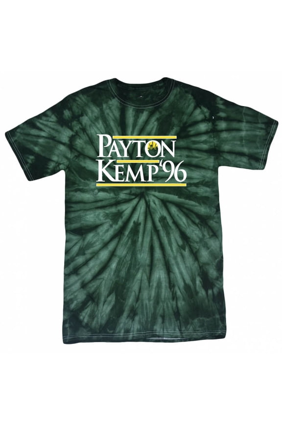 TIE-DYE Seattle Shawn Kemp Gary Payton 1996 Shirt T-Shirt