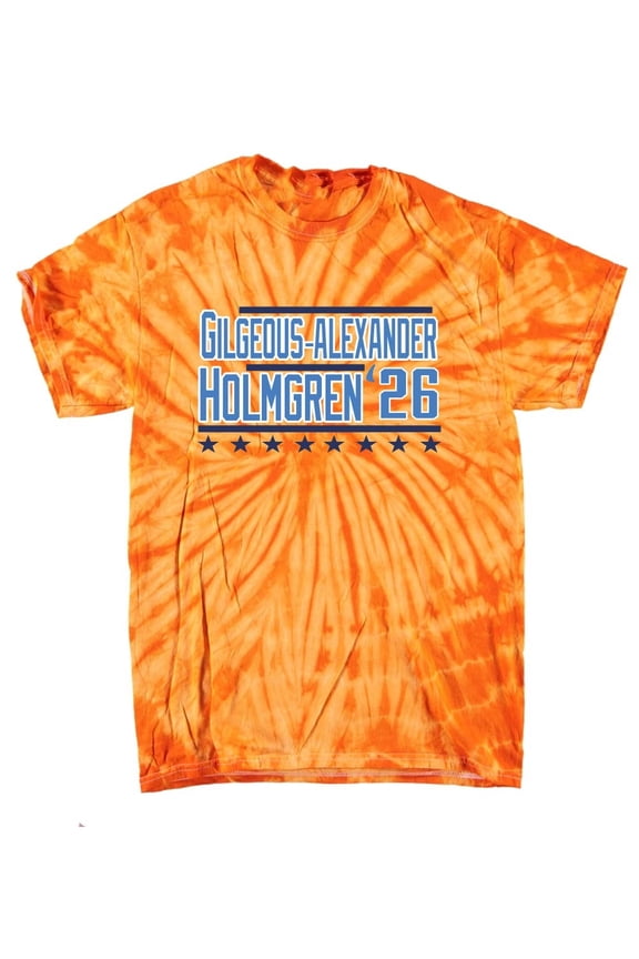 TIE-DYE Shai Gilgeous Alexander Chet Holmgren OKC 2026 Shirt T-Shirt