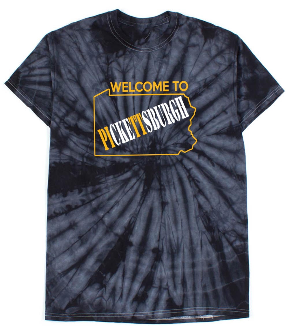 TIE-DYE Steelers Welcome To Pickettsburgh Kenny Pickett T-shirt ...