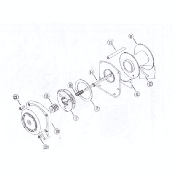 Bronco Products Ac-12003m Tie Rod For 3000 Lb. Winch