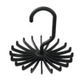 thumbnail image 1 of Plastic 360 Degree Rotatable Tie, Scarf and Belt Organizer Hanger for Closet Space Saving, 1 of 9