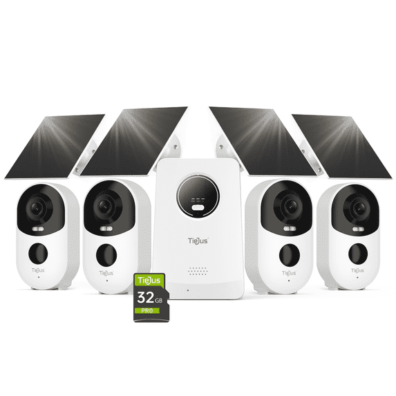 Tiejus 2K Solar Camera Kit