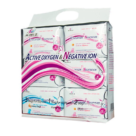 TIENS AIRIZ ACTIVE OXYGEN & NEGATIVE ION SANITARY NAPKIN PAD Women Pad