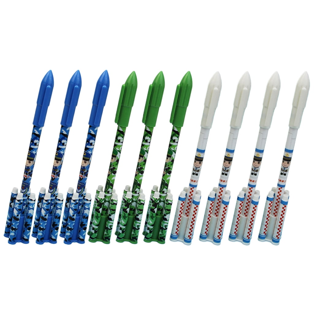 TIERPOP 10x Black Ink Gel Pen Neutral Pen Weapons Signature Pen