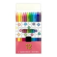 TIERPOP 12 Colors Drawing Pencils Woodless Colored Pencil for Drawing
