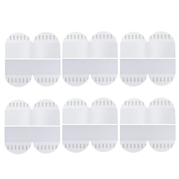 TIERPOP 12Pcs Large Picture Hanging Strips Removable Adhesive Wall Mounting Strips Punchfree Frame Tape Strips Enduring