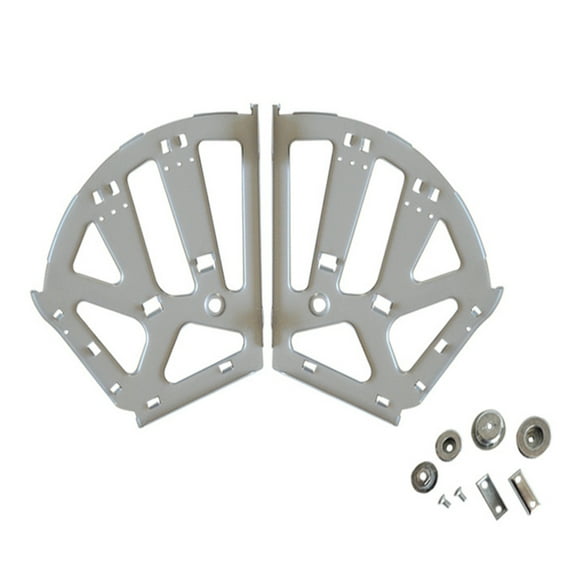 TIERPOP 1Pair 1/2/3 Layers Shoe Cabinet Frame Shoe Rack Hinges Replacement Fittings Heavy Duty Turning Rack Accessory
