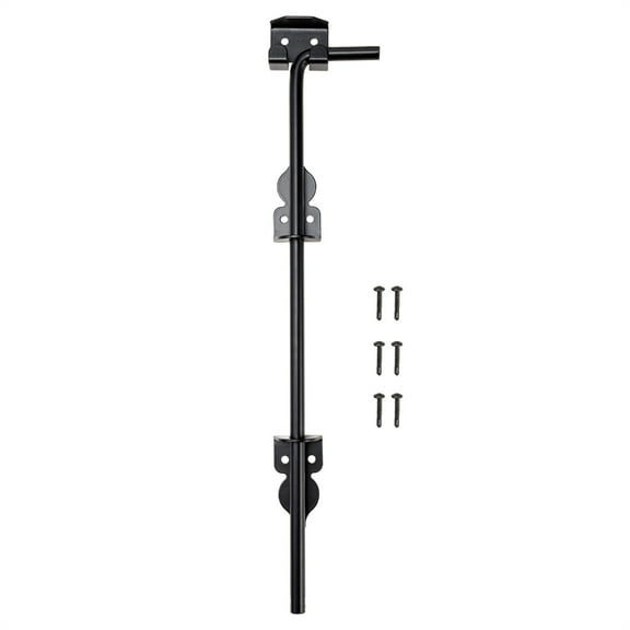 TIERPOP 2 Pack 12Inch Square Ground Cane Bolts Set for Secure Double Door Locking and Stability in Winds Conditions Daily Use