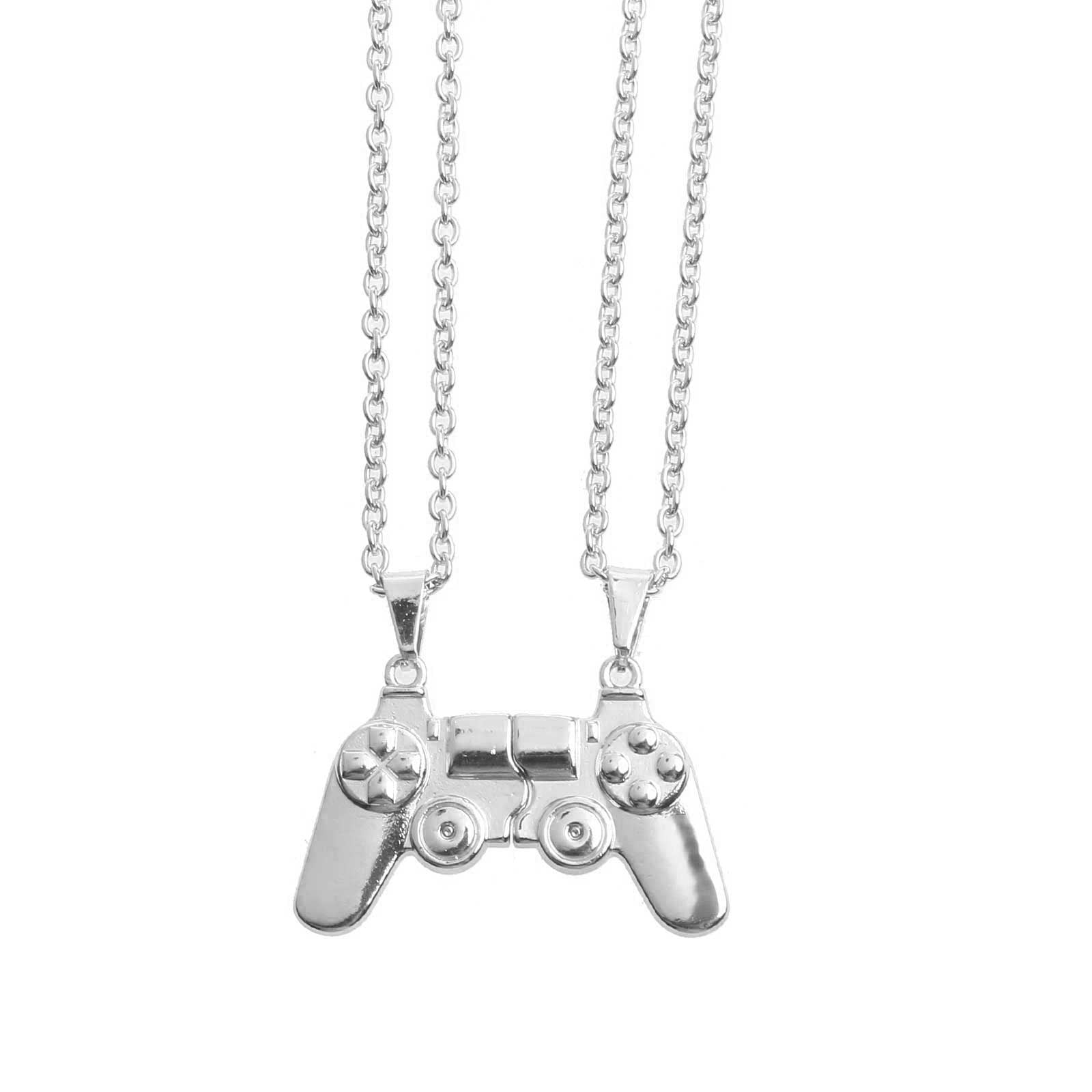 TIERPOP 2 Pieces/set Friendship Necklace Hiphop Game Controller