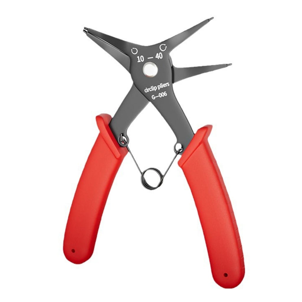 TIERPOP 2 in 1 Snap Rings Pliers Straight Lock Rings Internal External