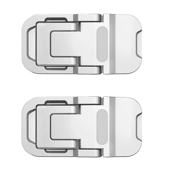 TIERPOP 2Pcs Adjustable Folding Laptop Stand Legs Portable for Notebook Cooling Holder Feet Invisible Bracket