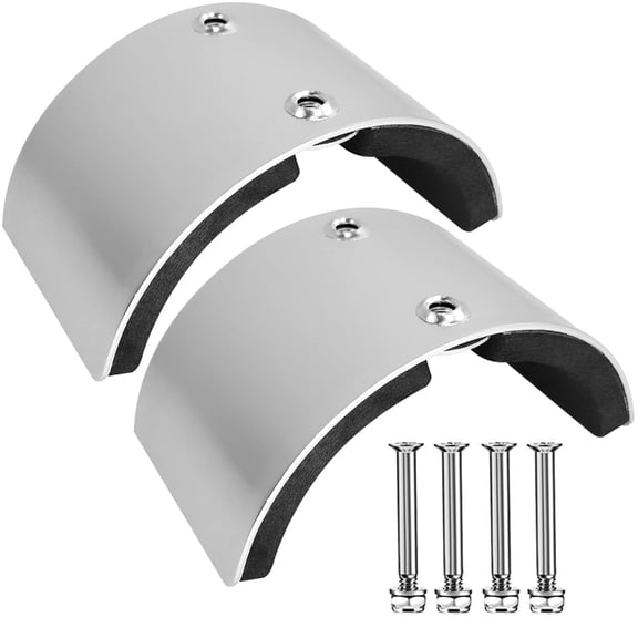 TIERPOP 2Pcs Aluminum Alloy Curved Plate Stilt Bend Plates Stilts Accessories Replacement Kits for Dry Wall Easy to Use