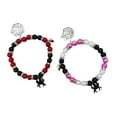 thumbnail image 1 of TIERPOP 2pcs Spiders Bracelets for Women Men Magnetic Heart Couple Bangle Gift, 1 of 12