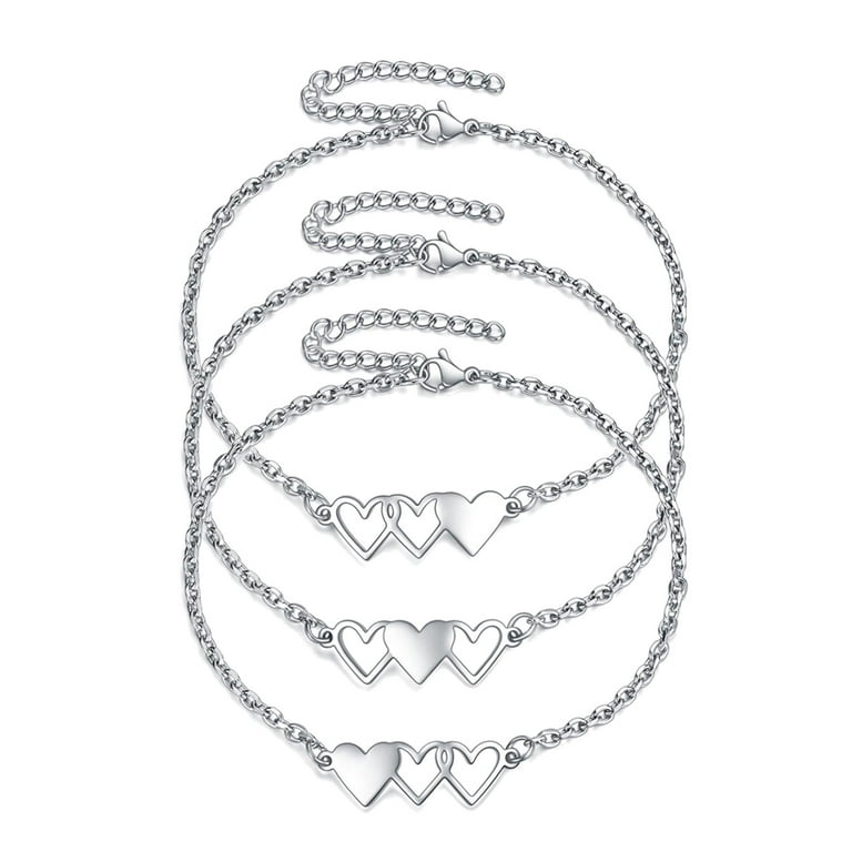 Set of three store friendship bracelets