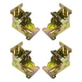 thumbnail image 1 of TIERPOP 4Pcs Self-Lock Hinge 90 Degrees Folding Table Extension Bracket Furniture Hardware for Tables Workbenchs, 1 of 13