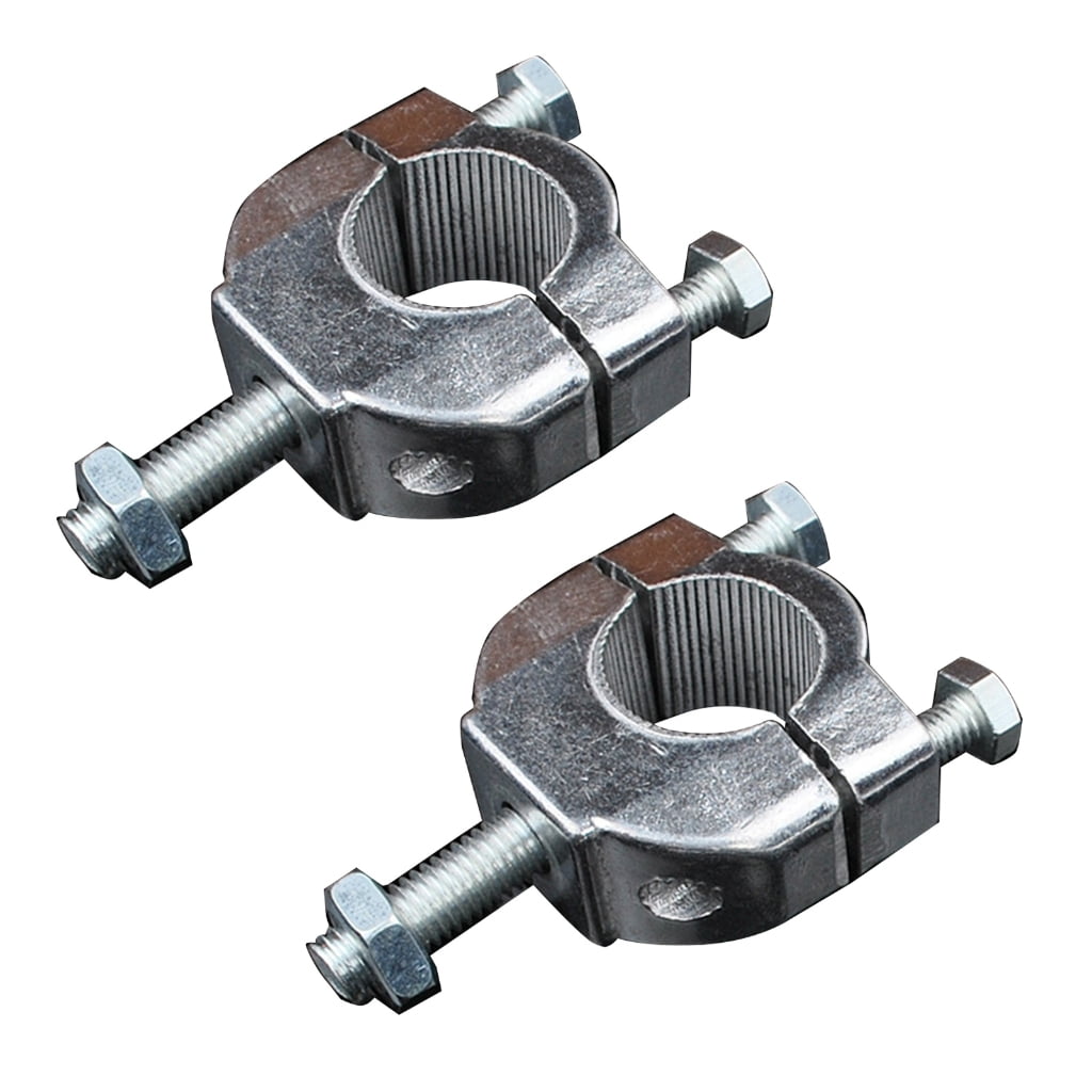 TIERPOP 7/8Inch 22mm Motorcycle Handlebar Risers, 2Pcs Universal Handlebar Clamp Stable Durable 7/8 Handlebar Risers