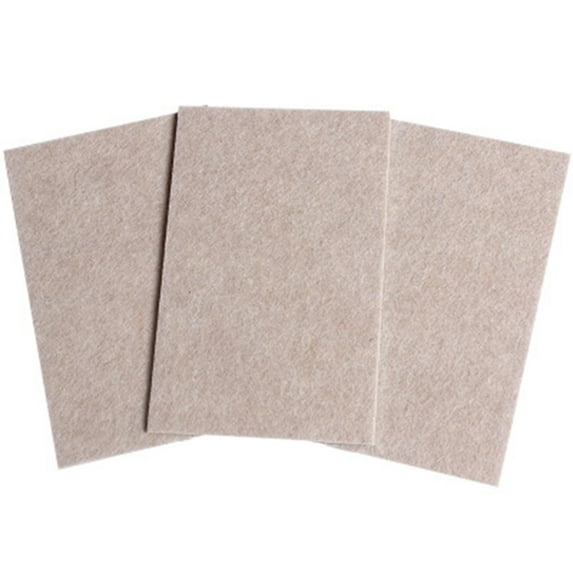 TIERPOP 72Pcs Practical Felt Chair Leg Pad Without Slip Adhesive Floor Scratch Protectors for Home and Office Supplies