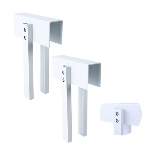 TIERPOP Childproof Double Door Lock Metal Pantrys Lock Childproof Lock for Double Door Bifold Folding Door Closet Pantrys
