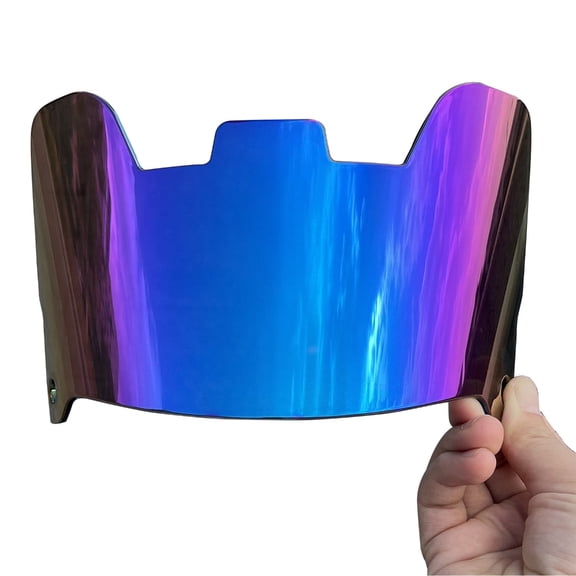 TIERPOP Clear Football Visors For Helmets Eye Protections For All Weather Easy Install Clear For Youth Players