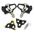 TIERPOP Clipless Bicycles Pedals with Cleats Road Bike Pedal Bicycles