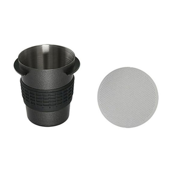 TIERPOP Coffee Dosing Cup Metal Coffee Dosing Cup Coffee Filter Coffee Powder Transfer Efficient Tool for Coffee Machine