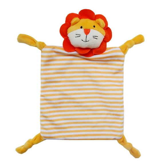 TIERPOP Cute Animal Doll Appease Towel Comfort Sleeping Cuddling Toy Baby Soothe Blanket Soft Gauze Bibs Teether Burp Cloth Gift