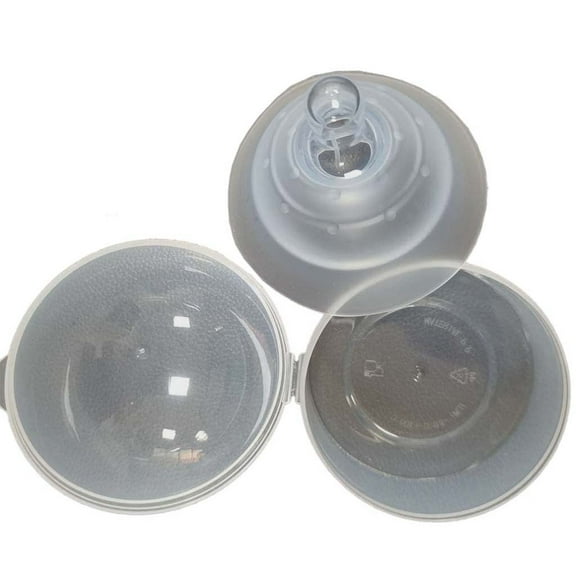 TIERPOP Double Layer Silicone Nipple Protector Breastfeeding Mother Breast Protection