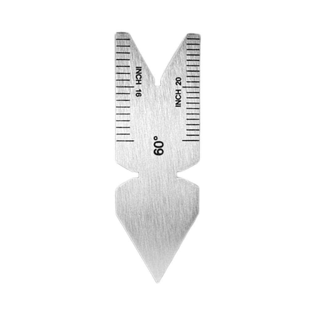 TIERPOP Drill Bit Angles Gages 55 60 Degree Grinding Center Gauges