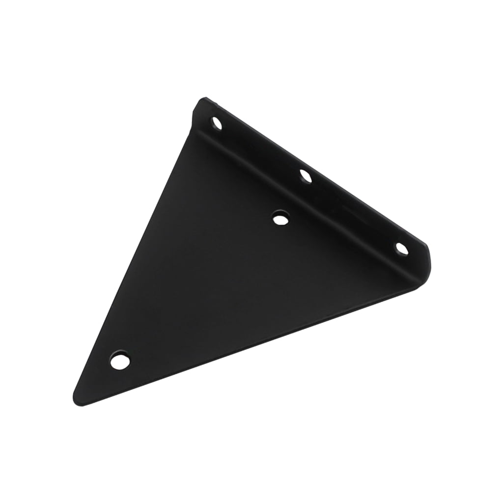 TIERPOP Floating Shelf Bracket Triangles Metal Shelf Bracket Heavy Duty Shelf Wall Mounted Invisible Brackets 4-piece