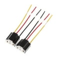 thumbnail image 1 of TIERPOP H4/9003 LED Female Pigtail Ceramic Headlight Wiring Harness Connector Plug Adapter Socket Fuse Auto Bulb Car Accessories, 1 of 7