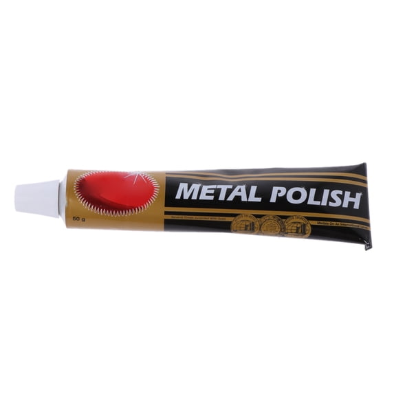 TIERPOP Metal Abrasive Polish Cream Polishing Rust Remover For Iron Chrome Brass Copper Stainless Steel