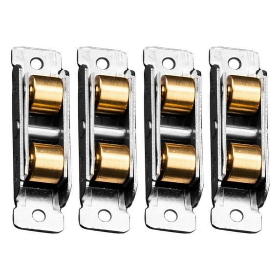 TIERPOP Metal Window Rollers Single Wheel Pulleys Robusts Window Rollers Sliding Window Pulleys for Stable Sliding Performances