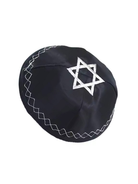 Namaz Muslims Men Prayer Hat Embroidered Kippah Headwear Kippah Hat Traditional Kippah Kufi Hat