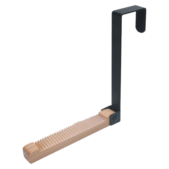 TIERPOP Over The Door Hanger Hook Clothes Drying Rack Folding Coat Towels Hanging Rack Clothes Organizers for Laundry Bathroom
