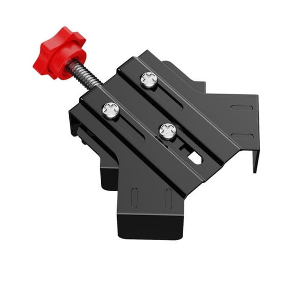 TIERPOP Pack of 4 Sturdy Carbon Steel Materials 90 Degree Corner Clamp Accessory for Practical Woodworking and Metal Framing