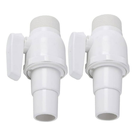 TIERPOP Pool Ball Valves Pool Equipment Connection 2 Way Filter Valves Replacement Valves Suitable for Various Pools
