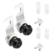 TIERPOP Precisions Cabinet & Tool Box Locks Steel with Hook Cams Keyed Alike Systems Enhances Security with Tubulars Cams Locks