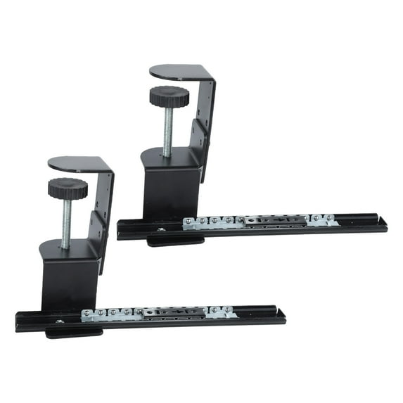 TIERPOP Professional Desktop Keyboard Tray Computer Desk Extender Desktop Extension Board Simple Install