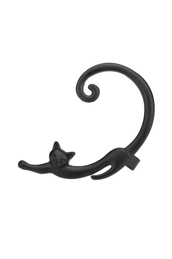 Punk Style for Cat Pet Post Earring with Ear Cuff Rock Stud Earring for W