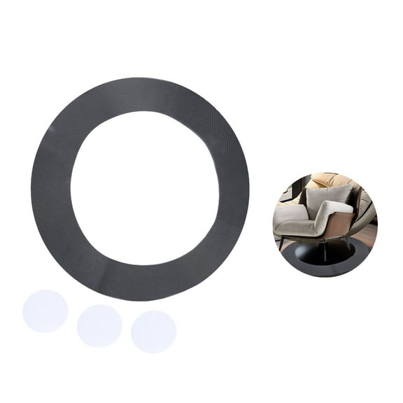 TIERPOP Round Slip Recliner Pad Furniture Pads Floor Protectors Swivels Chair Pad for Hardwood Floor and Carpet Easy to Use