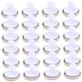 thumbnail image 1 of TIERPOP Set of 24 Easy to Apply Shock Absorbing Table Leg Guards Portable for Family with Kids or Pet Daily Casual Use, 1 of 10