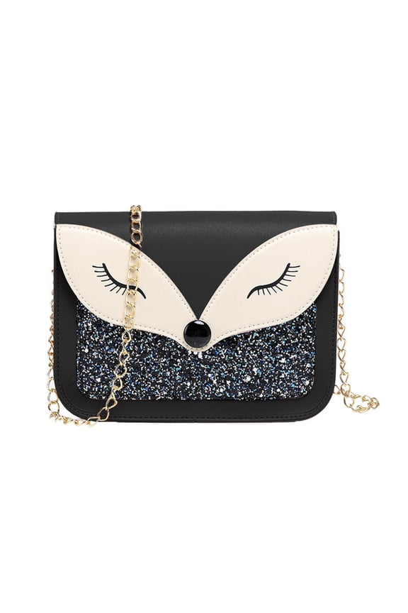 Shoulder Bag Handbag Cute Fox Small Square Bag Crossbody Bag for Working