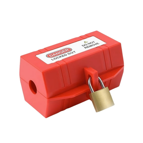 TIERPOP Tagout Plugs Power Lock Portable Electrical Plug Lock Industrial Household Plug Lock Plug Lockout Device