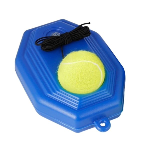 TIERPOP Tennis Practice Rebounder with String Ball Portable Tennis Trainer Single Tennis Training Equipment for Self-Pracitce