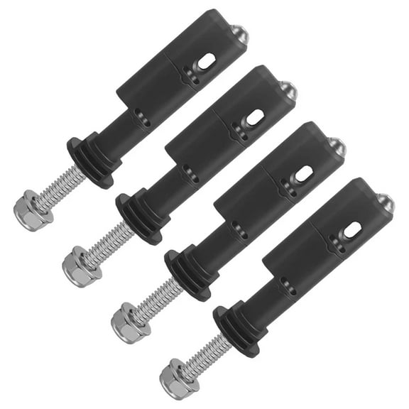 TIERPOP Traction Boards Mounting Pins Kit for MaxTrax MKII Recovery/Traction Boards Lockable Theft Proof Safety Mount Pins Set