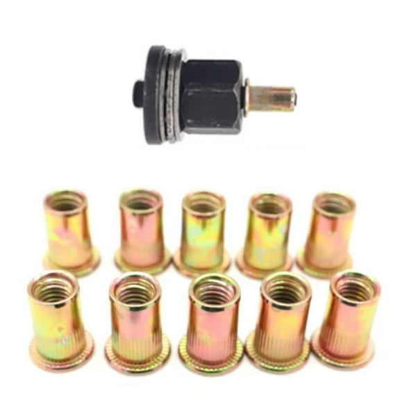 TIERPOP Various Hand Rivet Nut Tool Aluminum Alloy Suitable for Home Renovations Car Repair Metalworking And Small Manufacturing