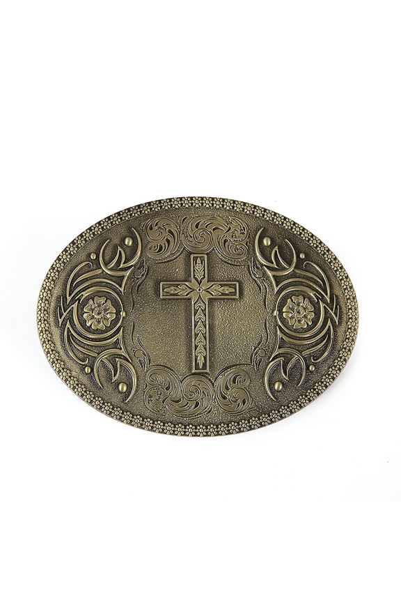 Western Cowboy Relief Belt Buckle Metal Multiple Type Personality Rock Belt Link Buckle Unisex Belt Buckle DIY Supplies