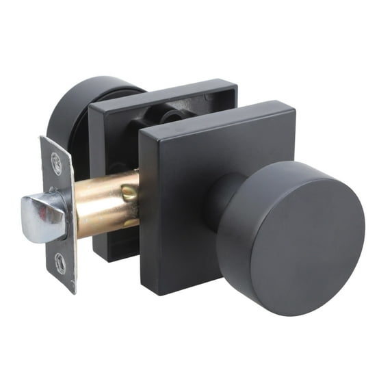 TIERPOP Zincs Alloy Rotation Round Door Knobset Handle Round Shaped Nonlocking Doorknob for Hallway, Closet Easy to Use